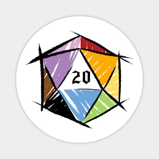 Pride Dice Magnet